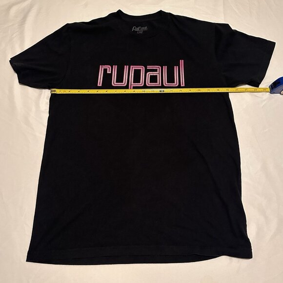 Rupaul’s Drag Race Live RuPaul Graphics Black T-Shirt -Unisex Sz M - Picture 4 of 8